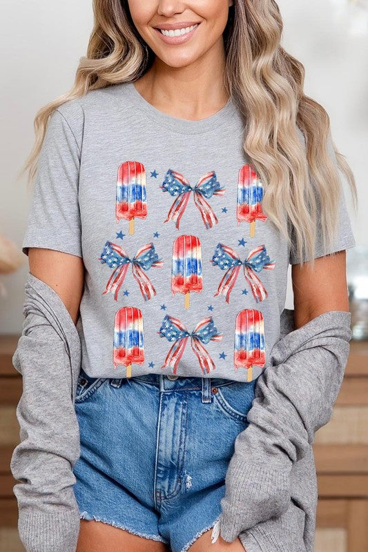 America Popsicle Graphic T Shirts